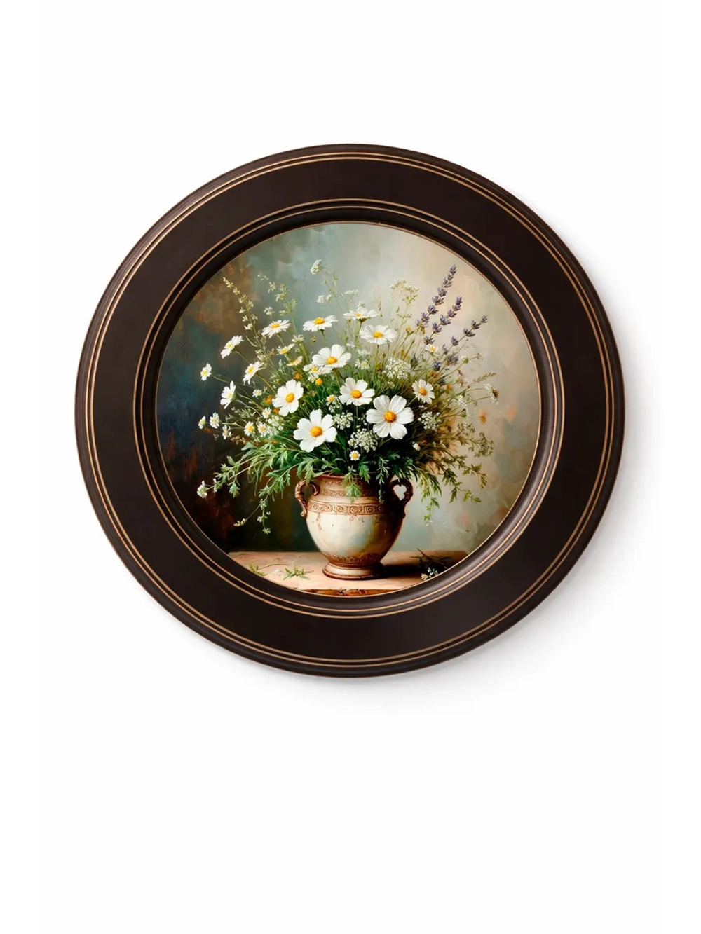 Картина на стену для интерьера в раме на холсте 27 см