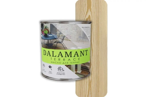 Масло для террас Dalamant Terrace белый