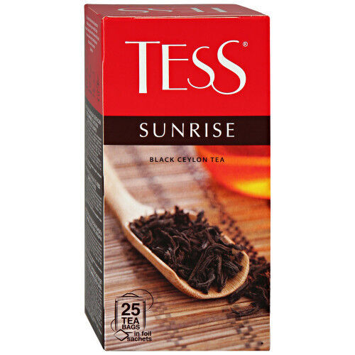 Чай черный TESS Sunrise 25 пак
