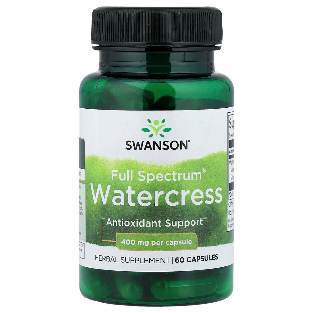 Swanson, Full Spectrum®, жеруха, 400 мг, 60 капсул