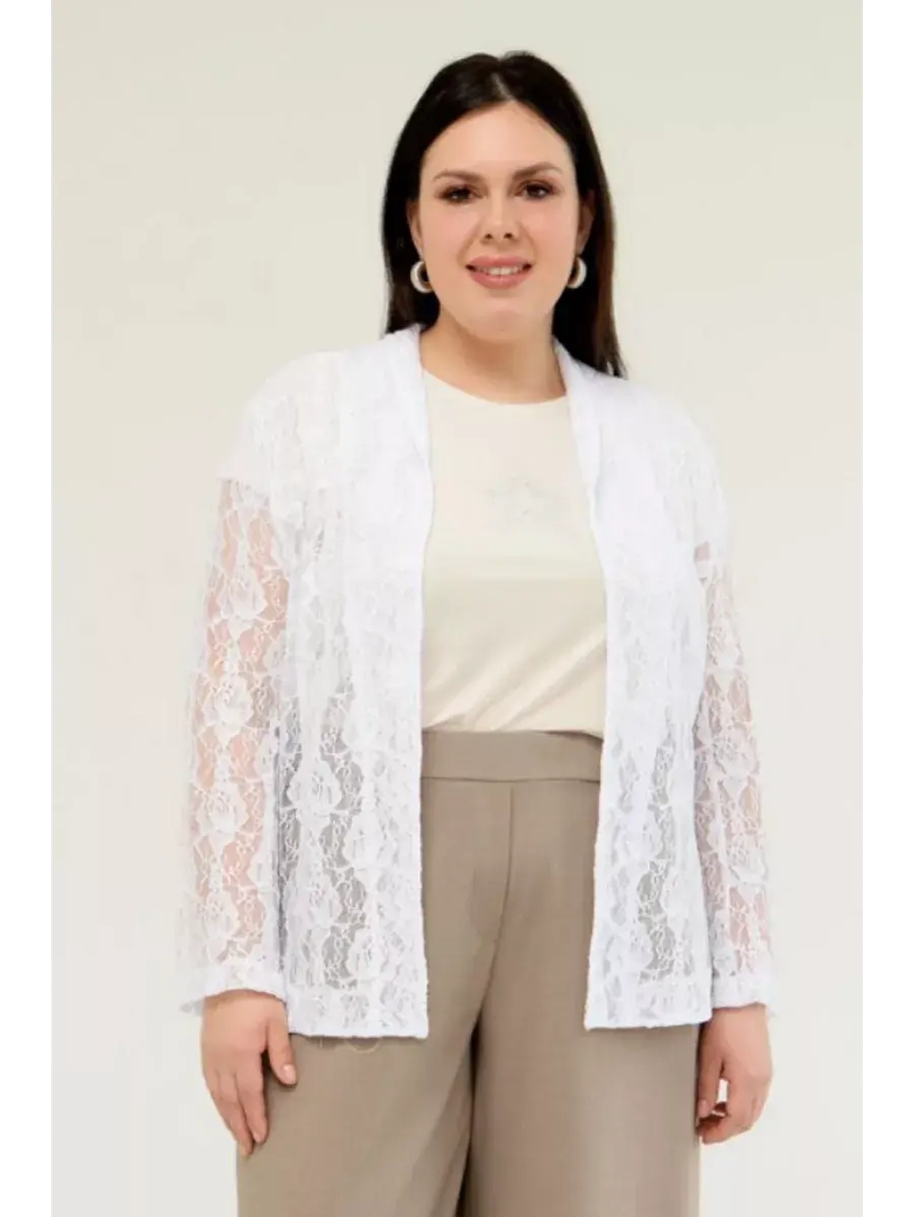Жакет летний кружевной