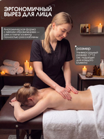 Массажная кушетка, стол складной с регулировкой высоты Massagecomplekt, 180*60, c подлокотниками