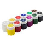 Гуашь художественная, 40 мл, цвет 12 цветов, банка, Мастер-класс, Невская палитра, 1741010