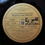 Peter Schreier, Popp, Watkinson, Adam, Buchner, Lorenz / Johann Sebastian Bach: Messe In H-moll BWV 232 (3LP)