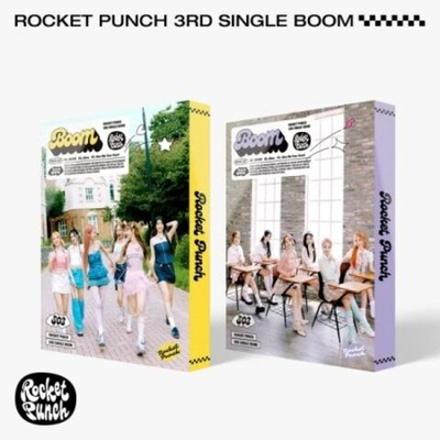 Альбом ROCKET PUNCH - BOOM 3rd Single Album 2 Version SET