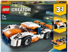 Конструктор LEGO Creator 31089 Оранжевый гоночный автомобиль