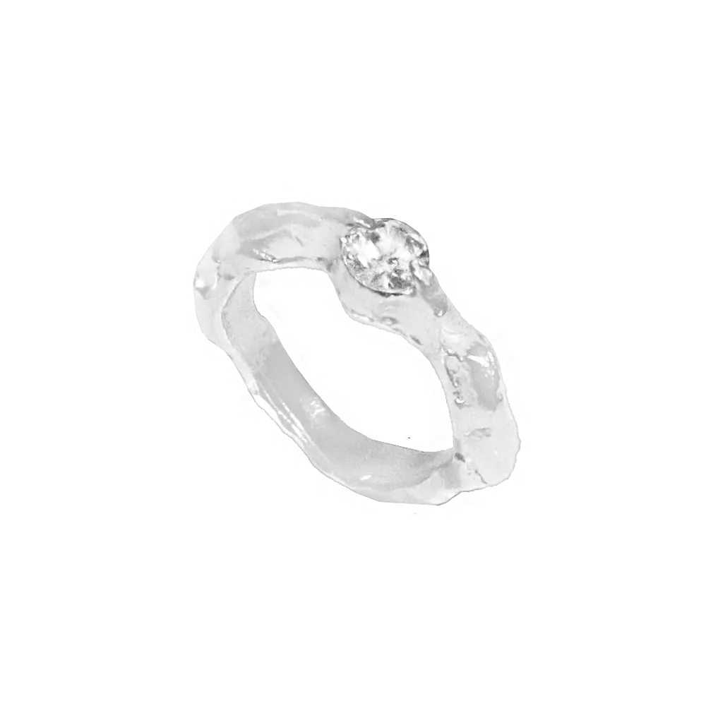 Кольцо White Melt Ring