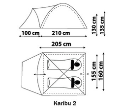 Палатка KARIBU 2