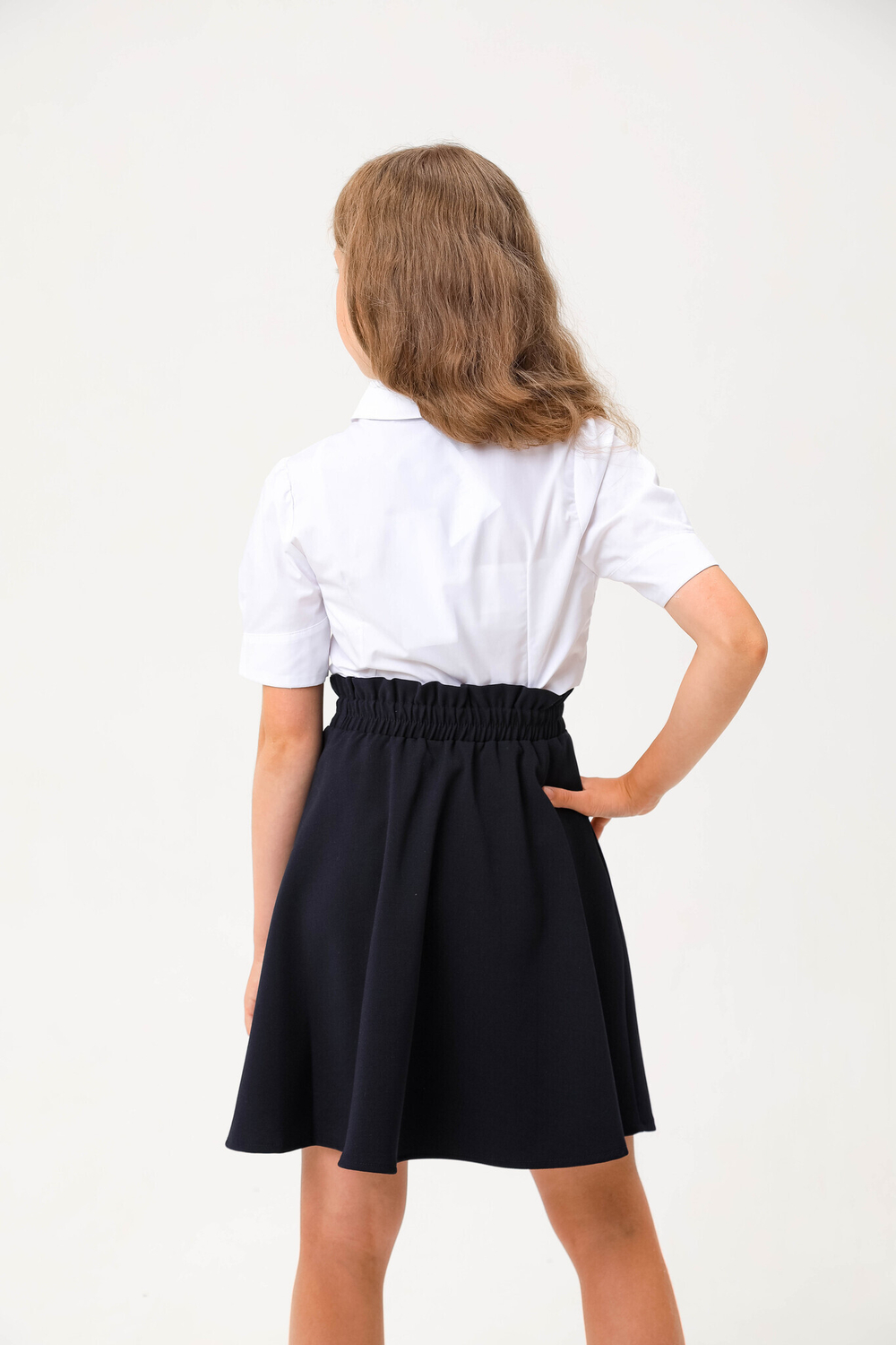 Блуза с коротким рукавом для девочки DELORAS C63177S