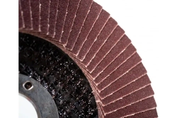 Круг лепестковый торцевой 125 x 22.23; P40