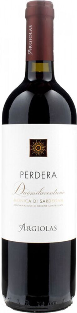 Вино Argiolas Perdera Monica di Sardegna DOC, 0,75 л.