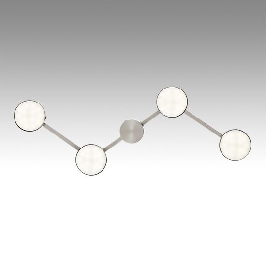 8116/4C COMFI LN26 250 никель, металл Люстра потолочная LED GX53 4*7W 220V SANATA