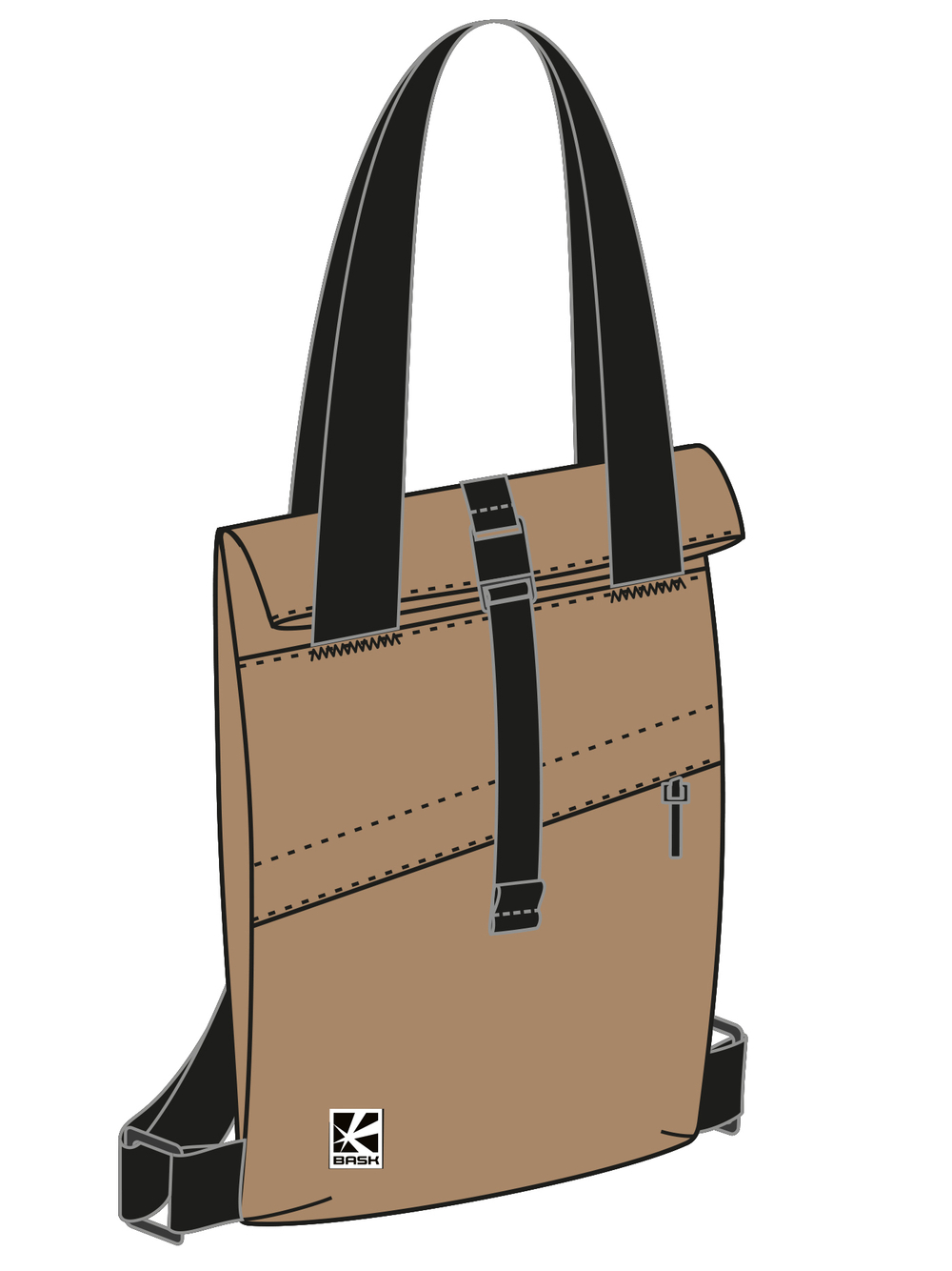 СУМКА-РЮКЗАК BASK TOTE V2