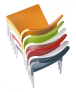 Стул пластиковый Siesta Contract Vita, белый