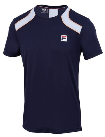 Мужская теннисная футболка Fila T-Shirt Filou - небесный
