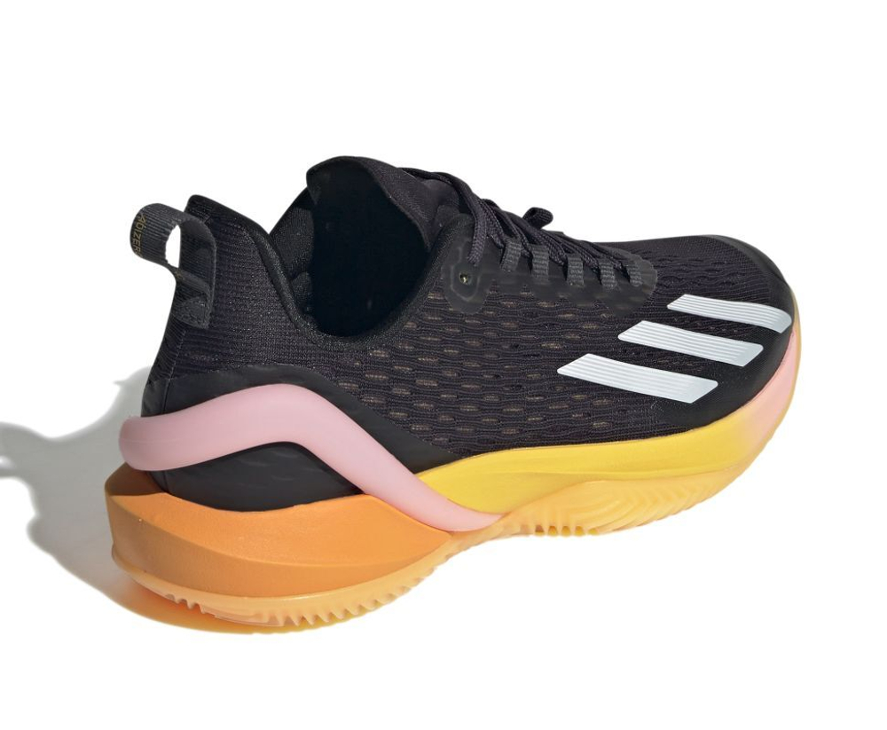 Женские Кроссовки теннисные Adidas Adizero Cybersonic W Clay - black/orange/pink