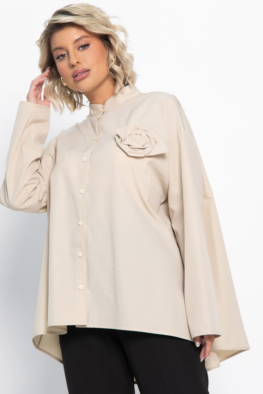 Блуза Луиза (бежевая) Б15029-39М LT Collection