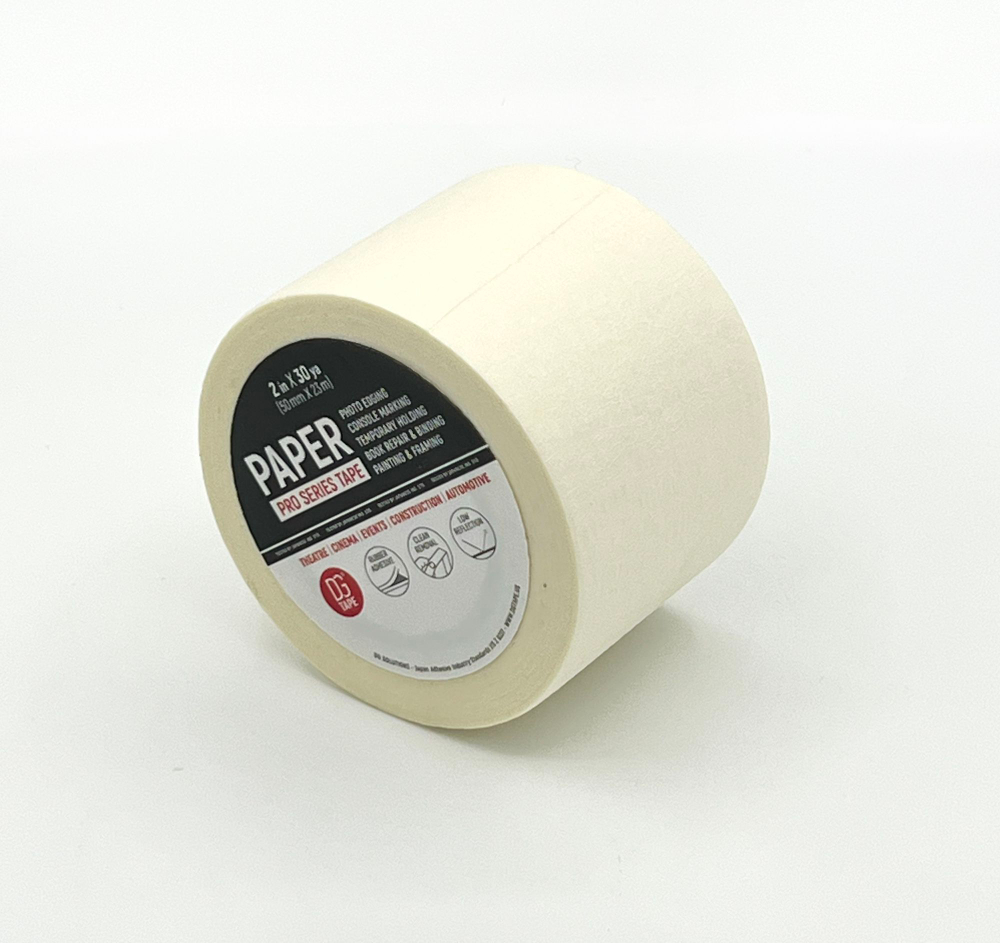Masking Tape Regular - клейкая лента бумажная цвет белый 50мм х 23метров NEW