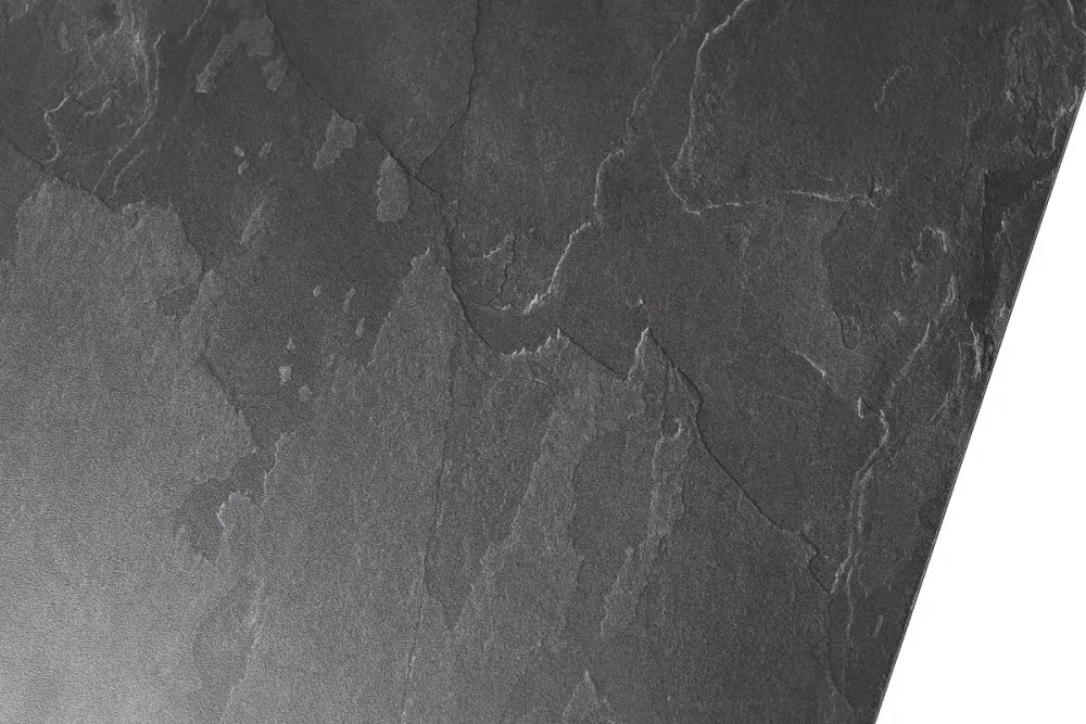 "Варадеро" журнальный стол из HPL 110х60 H43, каркас алюминий темно-серый (RAL 7024), цвет столешницы "серый гранит"