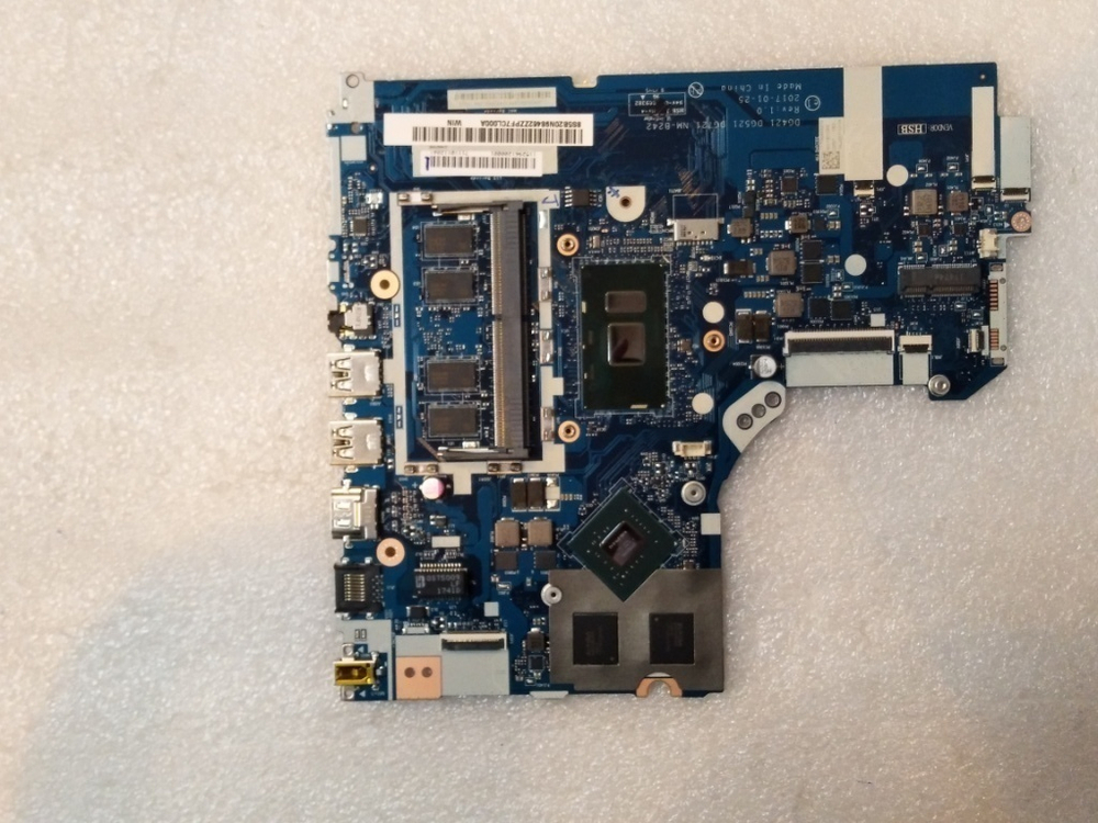 Материнская плата для ноутбука Lenovo ideapad 520-15IKB NM-B45 Intel core I3-7100U 940MX 2G 4G FP WIN (5B20N98462), оригинал