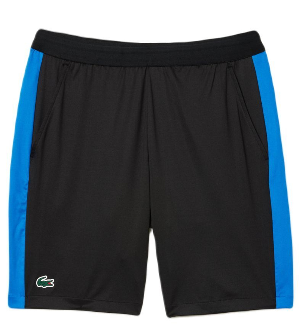 Теннисные шорты Lacoste Tennis x Daniil Medvedev Regular Fit Shorts - black/blue