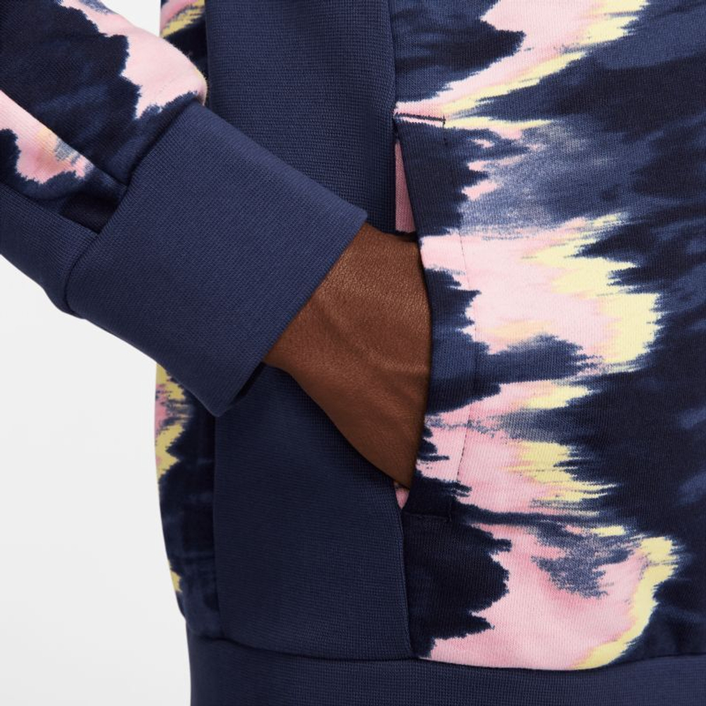 Мужская теннисная кофта Nike Court Fleece Tennis Hoodie - разноцветный