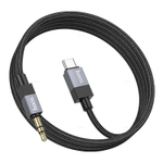 Аудио кабель AUX для Type-C Hoco UPA32B (black)