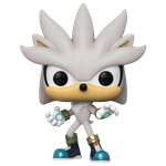 Фигурка Funko POP! Games Sonic the Hedgehog 30th Silver (светится в темноте) (Exc)