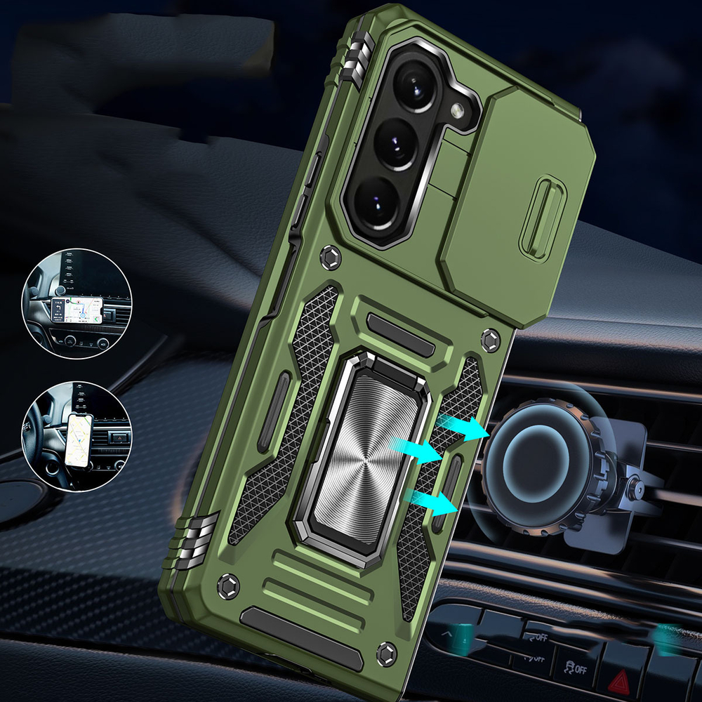 Чехол Safe Case с кольцом и защитой камеры для Samsung Galaxy Z Fold 6