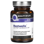 Quality of Life, Restwelle с ETAS и мелатонином-SR, 30 растительных капсул