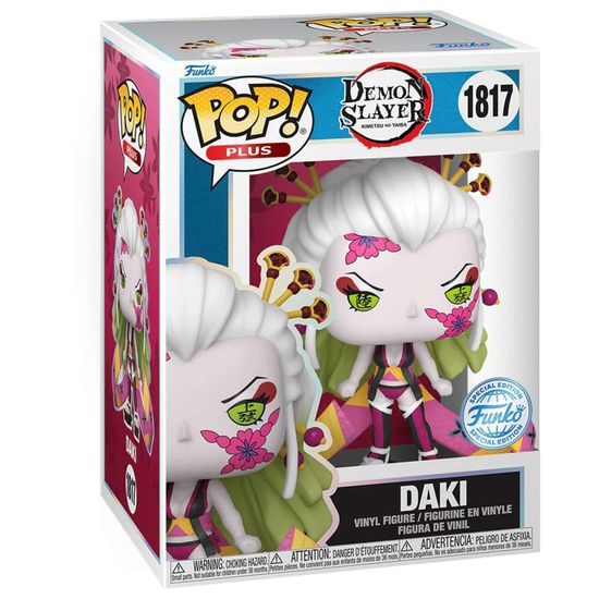 Фигурка Funko POP! Plus Animation Demon Slayer Daki w/Ribbons (Exc) (1817) 84421 / Фигурка Фанко ПОП! по мотивам аниме "Клинок, рассекающий демонов", Даки