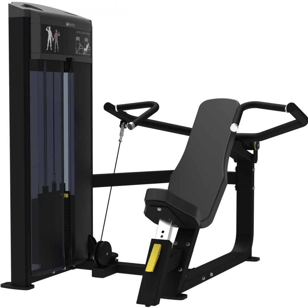 Impulse IF9312 жим от плеч - 91 кг (200 ф.) - полное