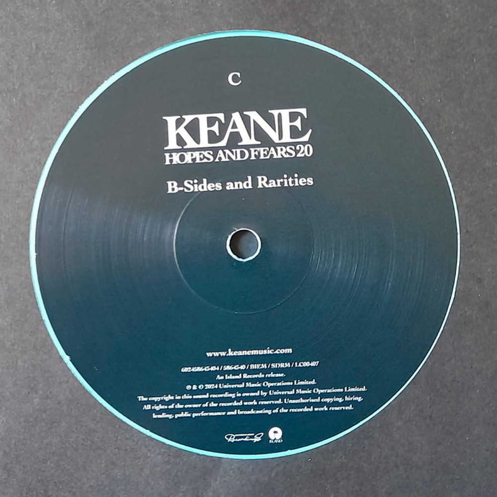 Keane / Hopes And Fears (20th Anniversary Edition)(Coloured Vinyl)(2LP)
