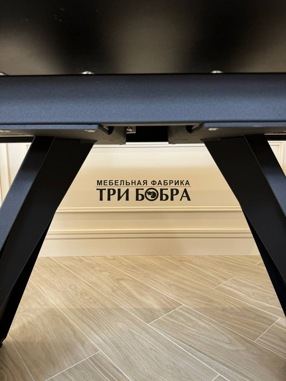 Кухонный раскладной стол "Хилтон", черный мрамор