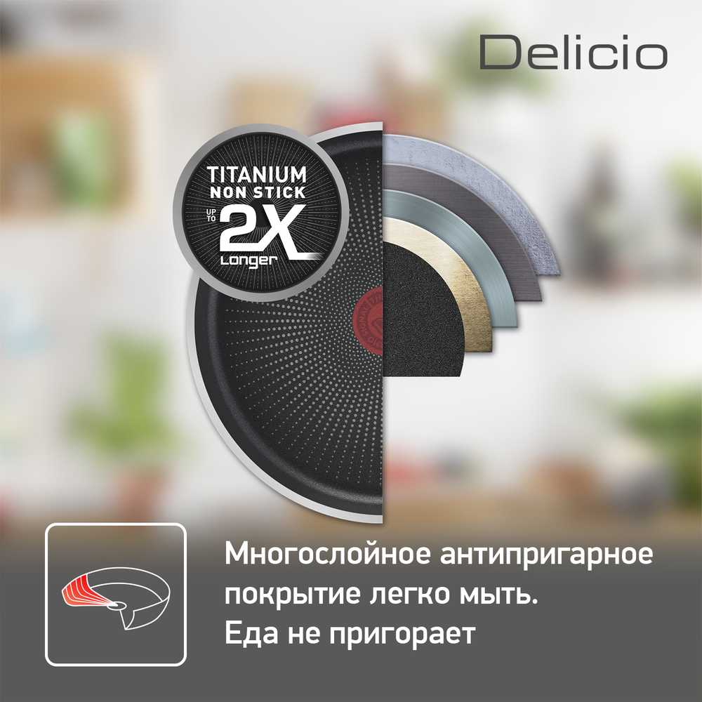 Сковорода Tefal Delicio 26 см E2320574