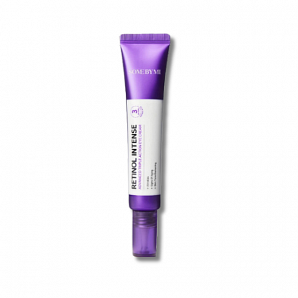 Some By Mi Retinol Intense Adavanced Triple Action Eye Cream, 30ml - Крем для кожи вокруг глаз с ретинолом