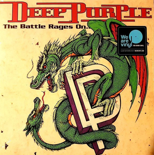 DEEP PURPLE - BATTLE RAGES ON (LP)