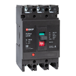 Автоматический выключатель в литом корпусе  EKF mccb-125-18-3-125-ls