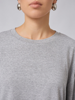 Лонгслив базовый оверсайз из вискозы