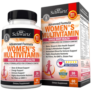 Bio Schwartz Women`s Multivitamin 60 veg caps , Мультивитамины для женщин