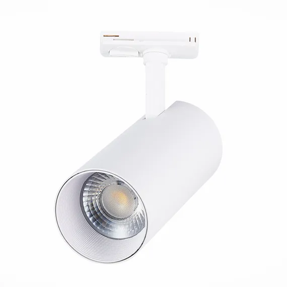 ST350.546.30.24 Св-к трек. Белый LED 1*30W 4000K 2 700Lm Ra?80 24° IP20 L177xW77xH204 100-240V БЭЙС