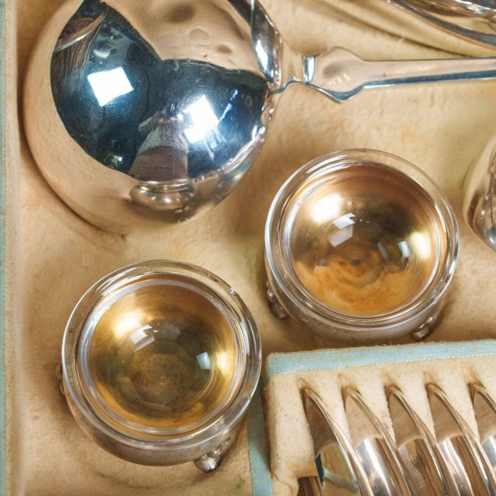 Комплект столовых приборов на 6 персон (54 предмета)