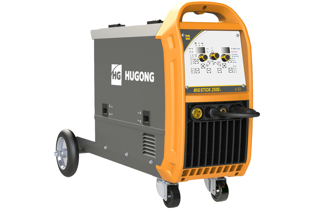 Сварочный полуавтомат HUGONG MIG/STICK 250D III - [380В / 30-250А / MIG/MAG] (без горелки)