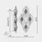 Настенный светильник MODESTYLE MS.250.04 GD