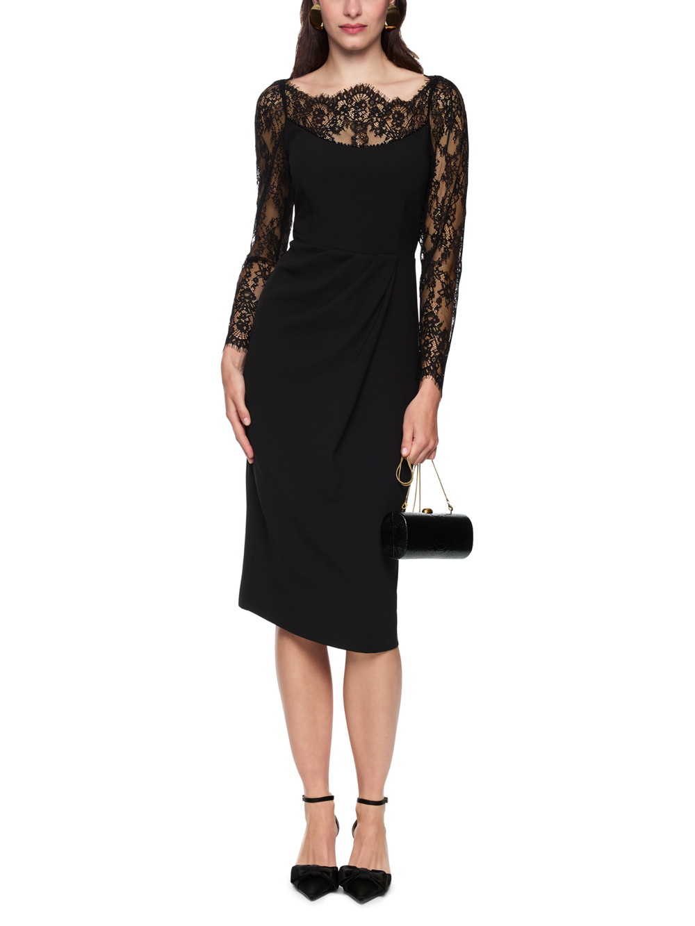 Платье из полиэстера