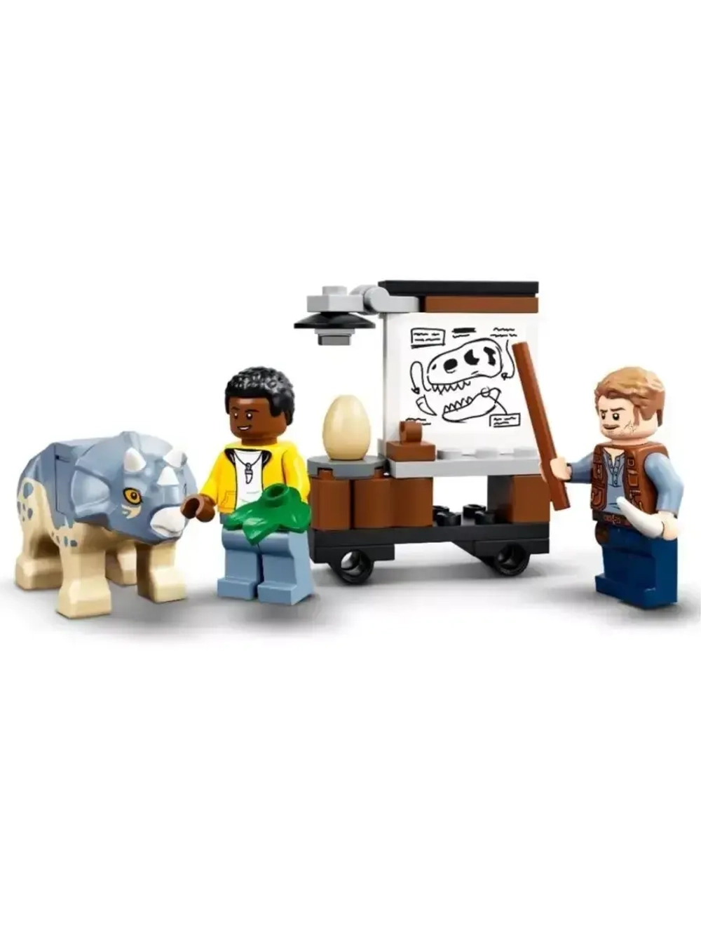 Конструктор Скелет тираннозавра на выставке 210 дет 60132