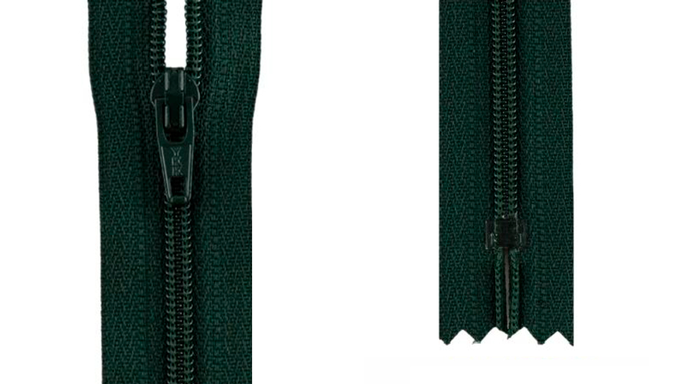 Молния витая, цв.890 неразъемная, YKK Тип 5, 20 см