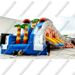 Надувная водная горка «Тропический драйв» 16*9*6 м