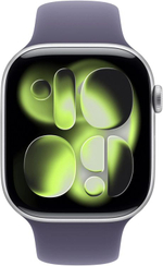 Смарт-часы Apple Watch Series 11 A3331,  42мм,  фиолетовый/серебристый