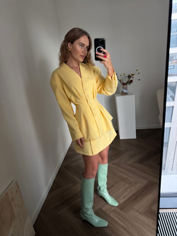 Блейзер Lemon tree лимонный